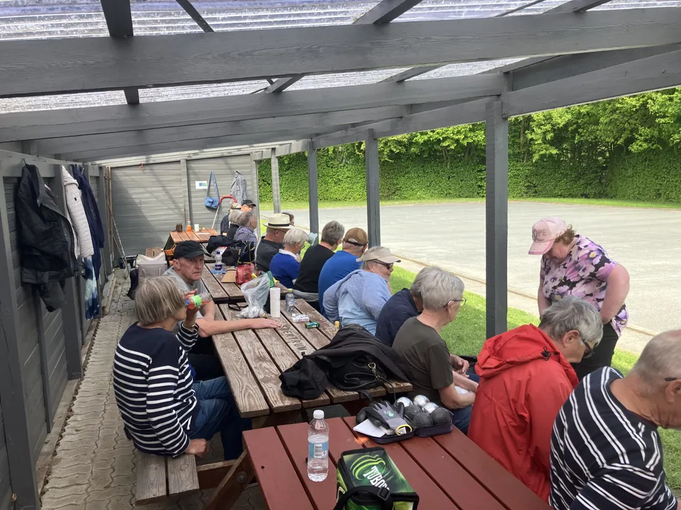 Hygge er øverst på dagsordenen når vi spiller Petanque i Odder
